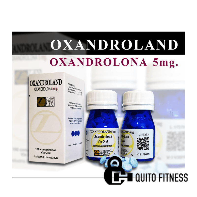 Oxandroland Oxandrolona de 5mg 100 pastillas