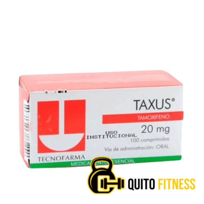 Taxus (Tamoxifeno) 20 mg – 100 Comprimidos | Anti-estrógeno y PCT