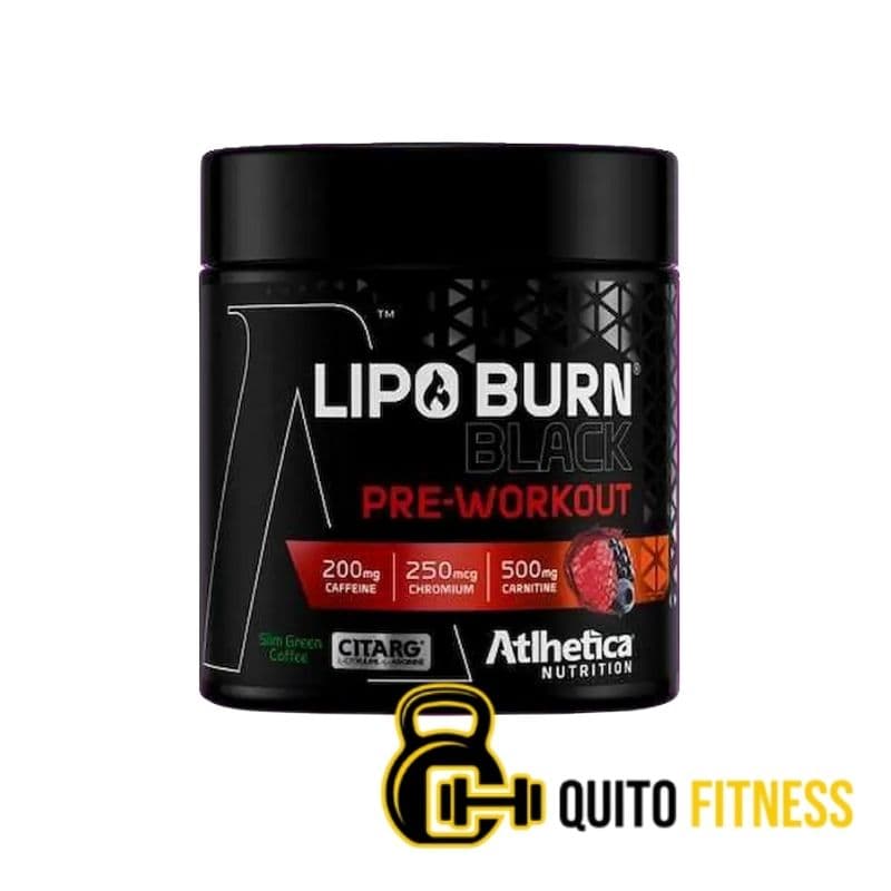 Atlhetica Nutrition Lipo Burn Black: Energía Termogénica Híbrida