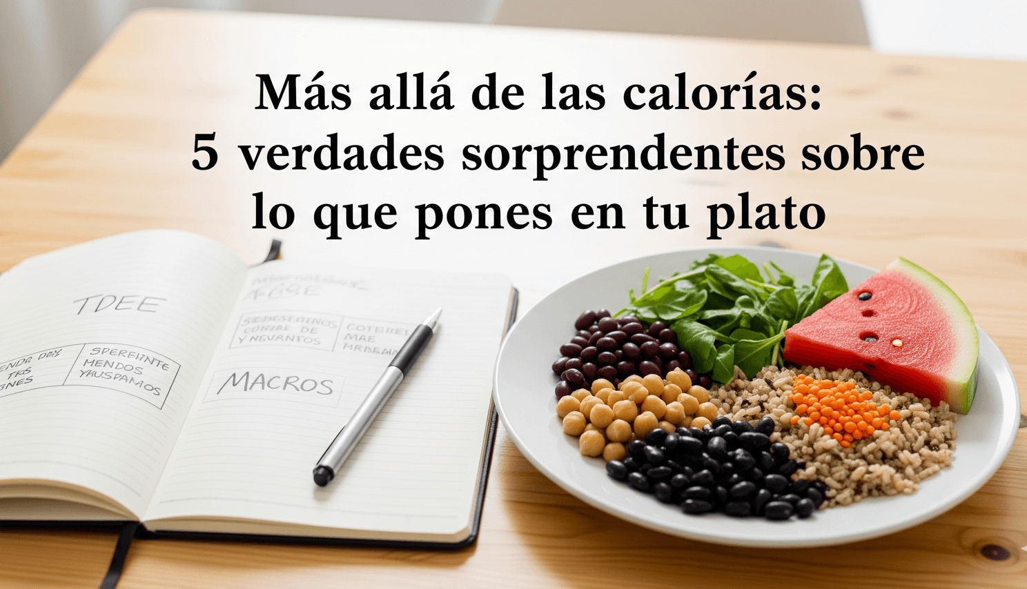 Más allá de las calorías: 5 verdades sorprendentes sobre lo que pones en tu plato