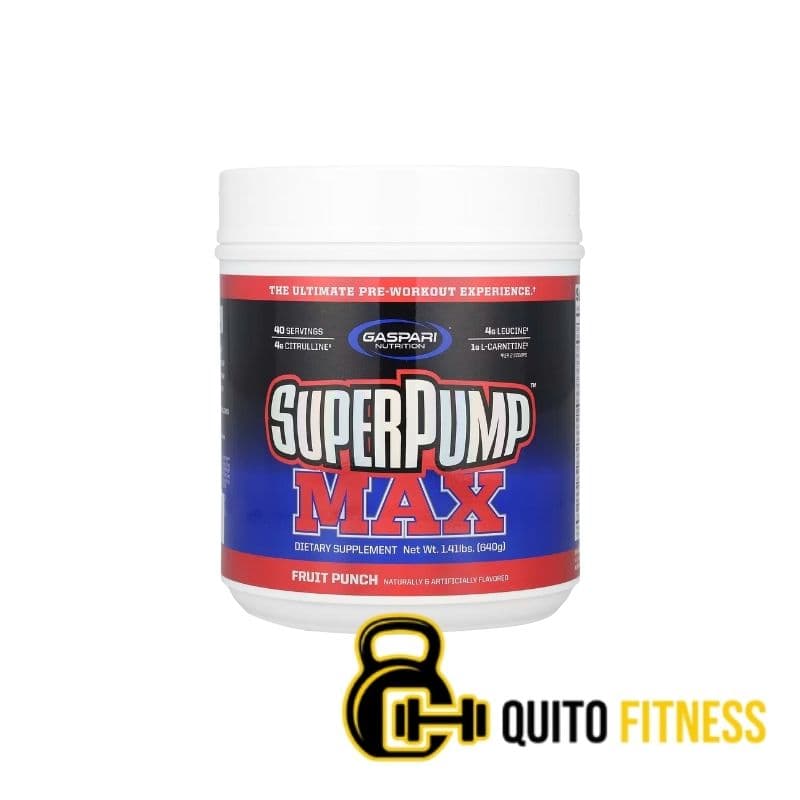 Gaspari Nutrition SuperPump Max: La Experiencia Pre-Entreno Definitiva