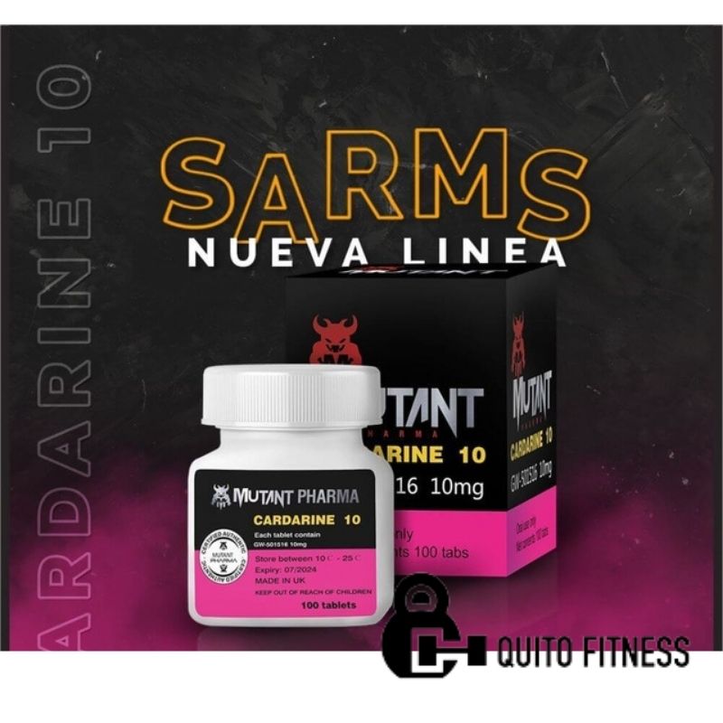CARDARINE 10 MUTANT 100 TAB