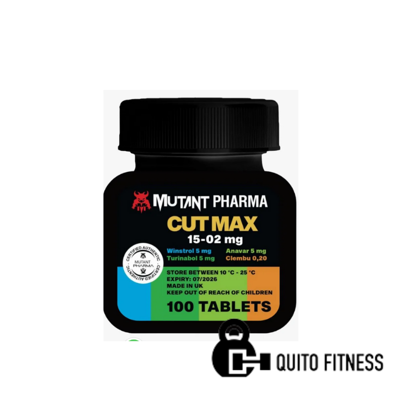 Cut Max Mutant Pharma 15-02 mg  100 Tabletas