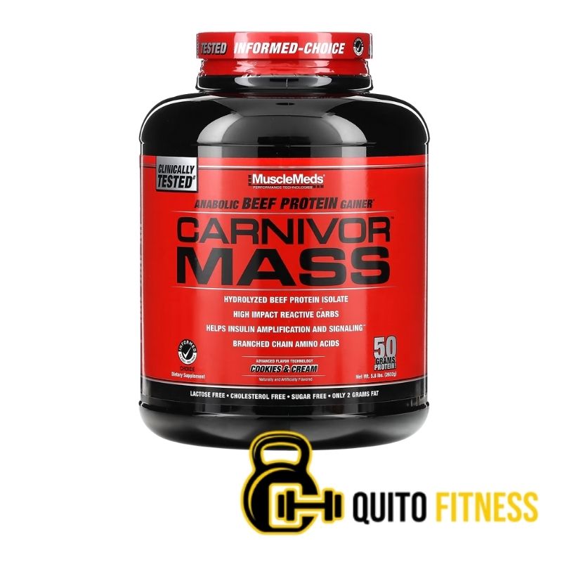 MuscleMeds Carnivor Mass 5.9 Lb: La Era del Volumen Anabólico sin Lácteos