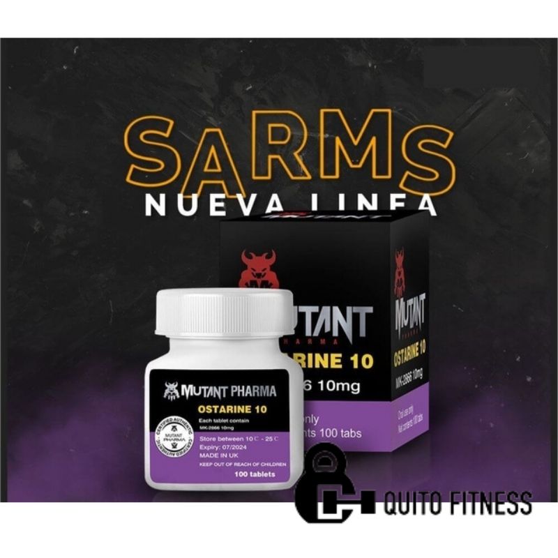 Ostarine 10 Mg Mutant Pharma 100 TAB