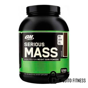 Serious Mass de Optimum Nutrition de 6 Libras (3 Kilos)