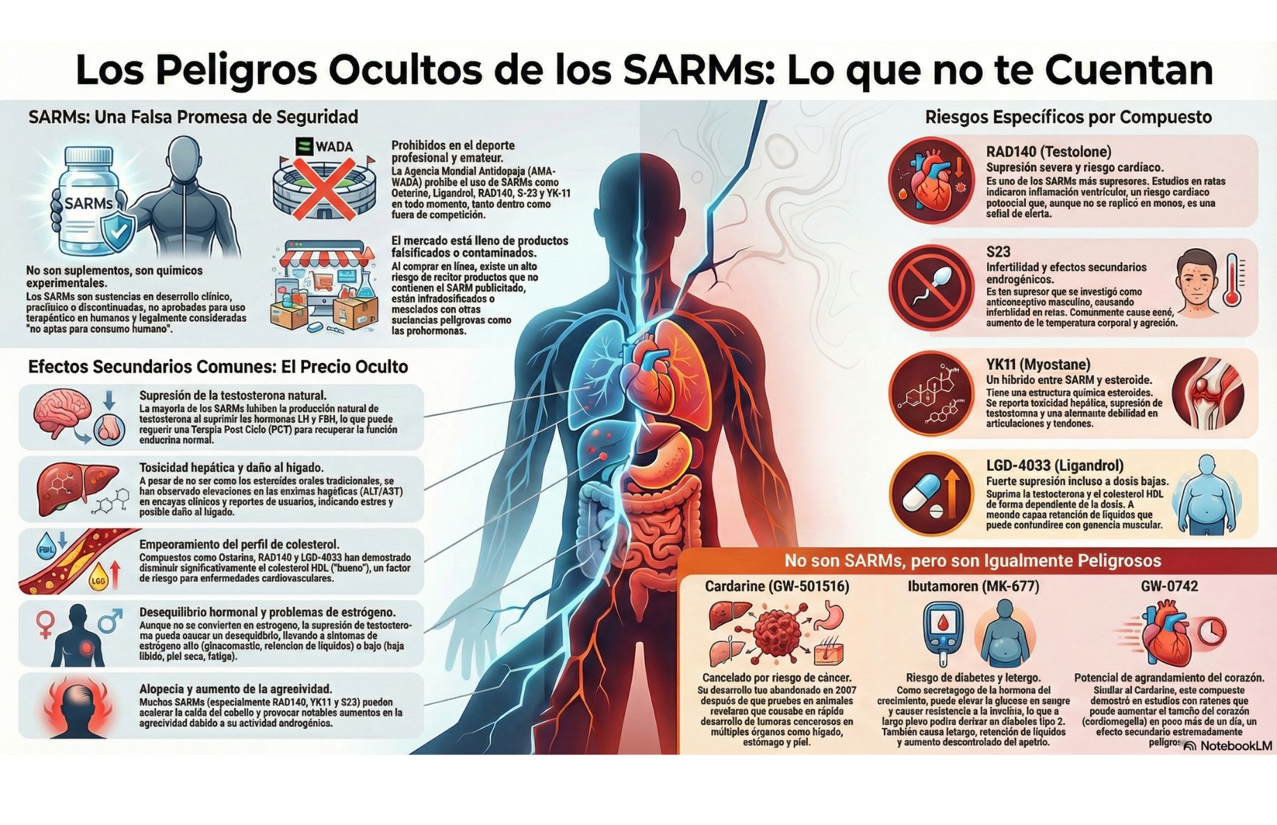 Lo que no te cuentan de los SARMs