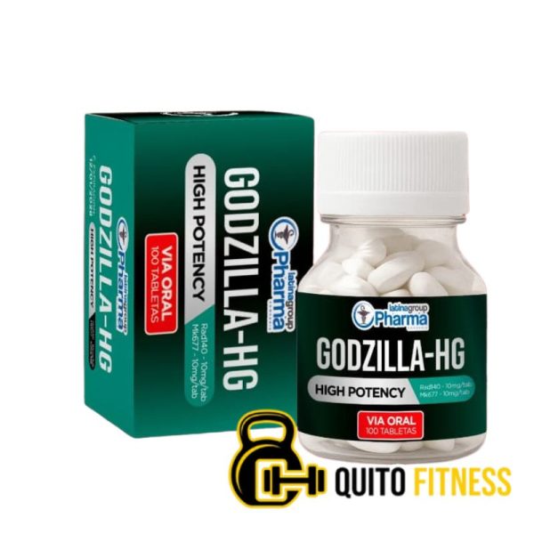 Godzilla-HG | Matriz de Volumen Dual (RAD-140 + MK-677) | 100 Tabletas Godzilla-HG | Matriz de Volumen Dual (RAD-140 + MK-677) | 100 Tabletas